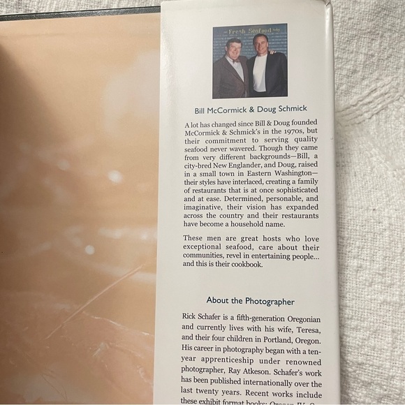 MCCORMICK & SCHMICKS SEAFOOD RESTAURANT COOKBOOK - Picture 10 of 13